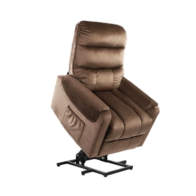노인용 조절식 로커 안락 의자 소파용 전기 플란넬 안락 의자