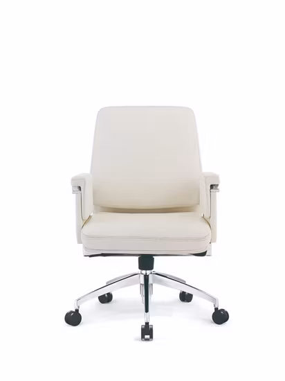 인체 공학적 현대 가죽 회전 금속 게임 컴퓨터 행정실 의자